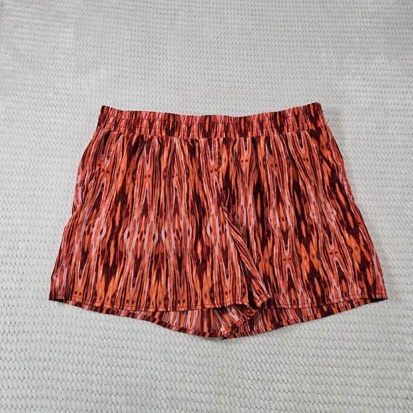 A New Approach Shorts Womens Large Multi Colored Athletic Gym Fitness Active - Picture 1 of 6